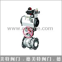 供應氣動法蘭硬密封蝶閥JLD643H