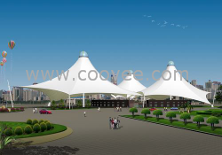 供應湖南懷化景觀膜永州裁剪膜邵陽膜結構設計湖北聯冠工程