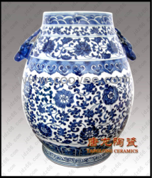 供应景德镇青花瓷，传统青花陶瓷工艺品，陶瓷装饰品，家居装饰品