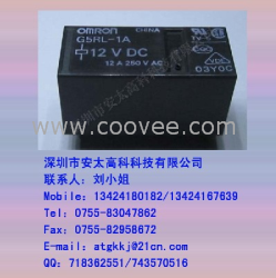 供應(yīng)歐姆龍繼電器G5RL-1-E-DC12V ,原裝新貨。長期現(xiàn)貨供應(yīng),歡迎咨詢.