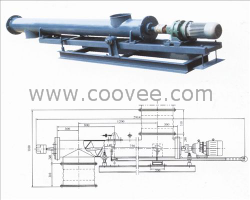 供应固德重机加气混凝土新型螺旋给料机|混凝土螺旋输送机