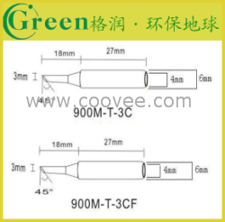 供应936烙铁头 936恒温电烙铁头 900M-T-3C