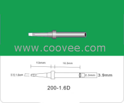 供應(yīng)200-1.6D 203h焊臺(tái)用 200電烙鐵頭