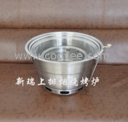 生產供應上排煙燒烤爐