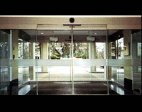 關注深圳玻璃感應門廠家支持愛上玻璃苣女孩全集