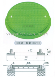 供应轻700型复合井盖