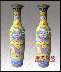 供應1.8m青花山水陶瓷大花瓶 2.2m粉彩雕龍?zhí)沾纱蠡ㄆ?
                                                         style=