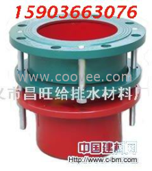 防水套管〖昌旺〗双法兰传力伸缩接头生产商单法兰限位伸缩接头