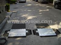 供應上海50噸便攜式地磅↘抗沖擊能力強