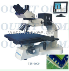 供應舟山臺州麗水TJX-3000型大平臺金相檢測顯微鏡
