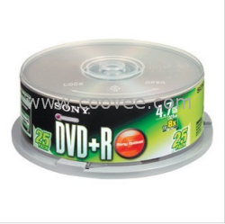 供应索尼刻录盘 SONY DVD+R 25p