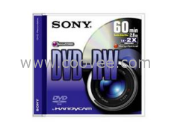 供應(yīng)SONY 攝像機(jī)專用盤 DVD-RW 3.5寸單片60¨