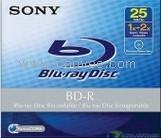 供应索尼（SONY）25G BD-R 蓝光盘单片盒装