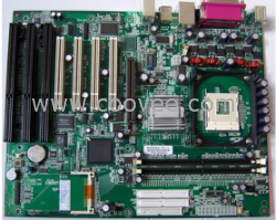 供應845ISA工控主板 G4E620銀行專用母板 845芯片組3ISA槽5PCI478處理器超線程