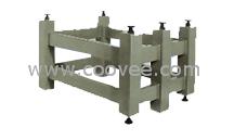 供應哈爾濱大理石方鋼支架，大理石偏擺儀，大理石V型架，大理石T型槽平板