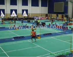 供應羽毛球運動場地地板膠