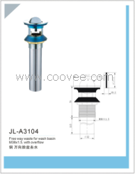 供应全铜翻板下水