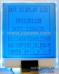 供应 LCD128128点阵COG低功耗液晶屏