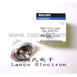 供应PHILIPS冷光源杯泡15V150W 6423 FO GZ6.35