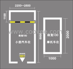 供应天津道路划线 停车场划线