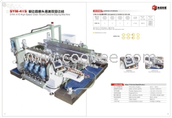 玻璃高速双圆边磨边机