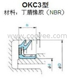 OKC3型油封-现货NOK原装油封