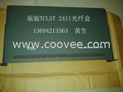 原裝TCL機架式24口ST型光纖配線架
