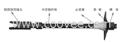 右旋锚杆  自进式中空注浆锚杆