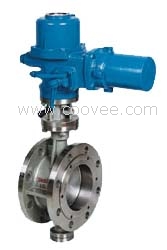 電動高溫硬密封蝶閥