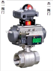 氣動兩片式球閥,2pcsQ611F型