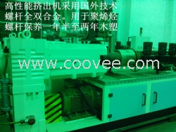 國外技術國內生產高性能擠出設備