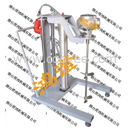 山东气动搅拌机图片 台车式气动搅拌机