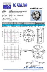 PSC 直流轴流风机