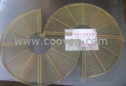 供應同心圓金屬網罩