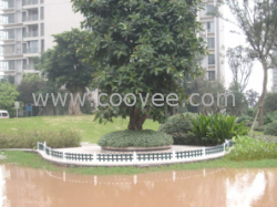 重慶塑鋼草坪護欄G 結構合理