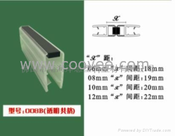 直销玻璃门屏风磁条 厂家直销