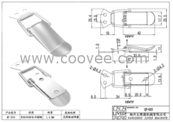 LED灯具不锈钢搭扣