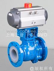 Q641F鑄鋼襯氟球閥