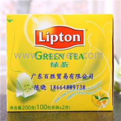 立顿绿茶S100 立顿绿茶100泡