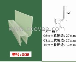 佛山南海批发浴室密封条 塑料胶条 磁性挡
