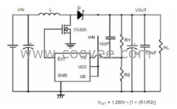 3.7V升5V1A2A 大电流移动电源芯