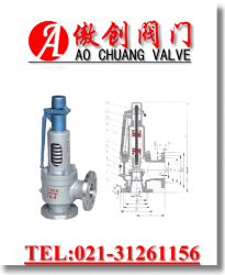 A48Y帶扳手彈簧全啟式閥