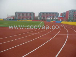 供應青島混合型塑膠跑道施工價格
