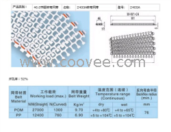 上海模块塑料网带链