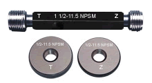 美制60°圆柱管螺纹量规（NPSM）