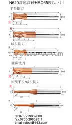 N620高速高硬銑刀