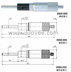 百条刻线微分头（0-50.0mm）