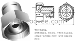 PZB7型扁平型扇形喷嘴