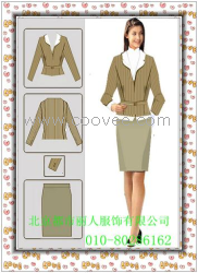 北京酒店制服设计，精品酒店工作服010-