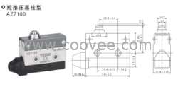 AZD1000松下限位开关销售